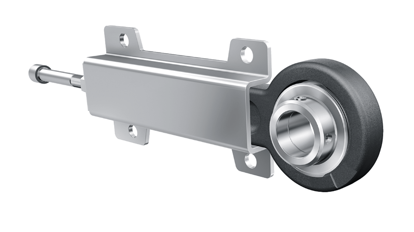 Cuscinetto flangiato INA da 14 mm, Ø int 40mm, dimensioni 130mm, in Ghisa