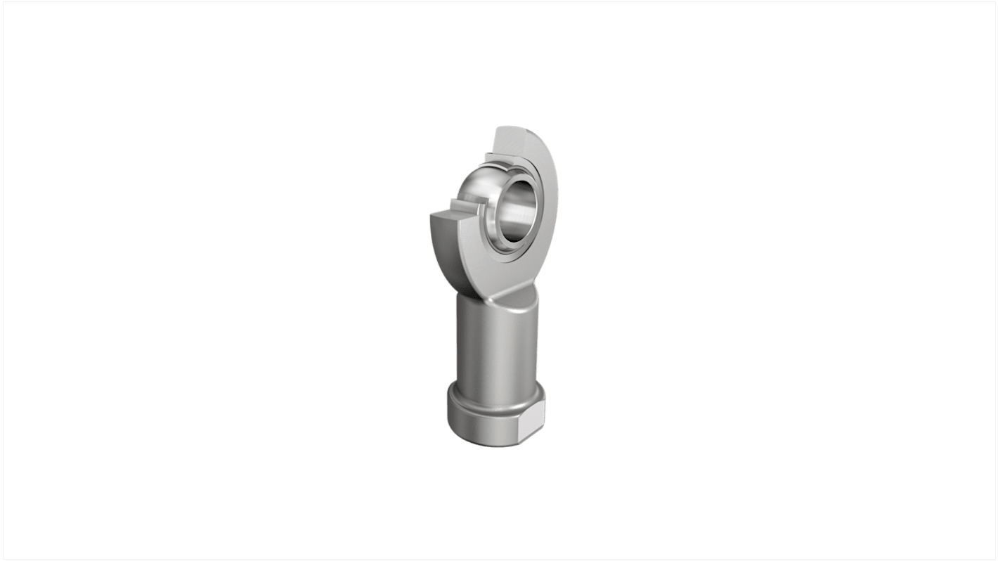 INA 48mm Stahl Gelenkkopf, Wellen-Ø 8mm, M8, Traglast bis 5850N