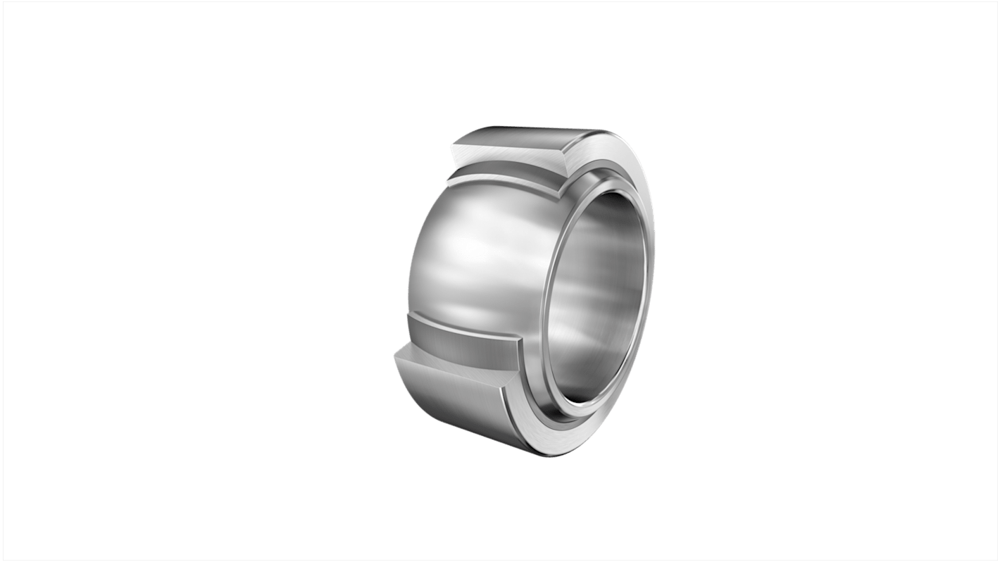 INA GE8-UK 8mm Bore Plain Bearing, 14600N Radial Load Rating, 16mm O.D