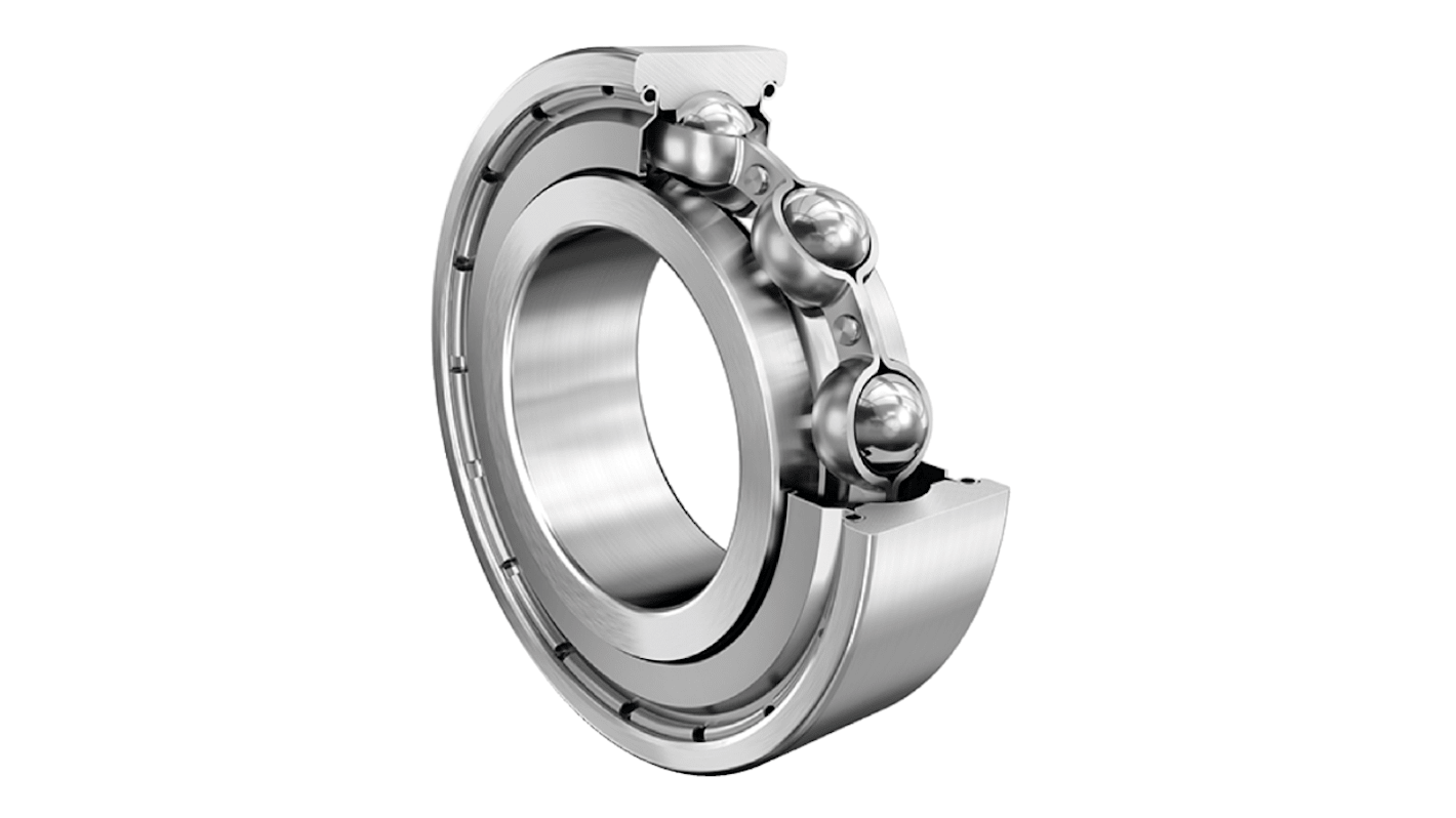 Cuscinetto a sfera Cuscinetti radiali a una corona di sfere FAG in Acciaio, Ø int. 70mm, Ø est. 125mm, Largh. guida 24mm