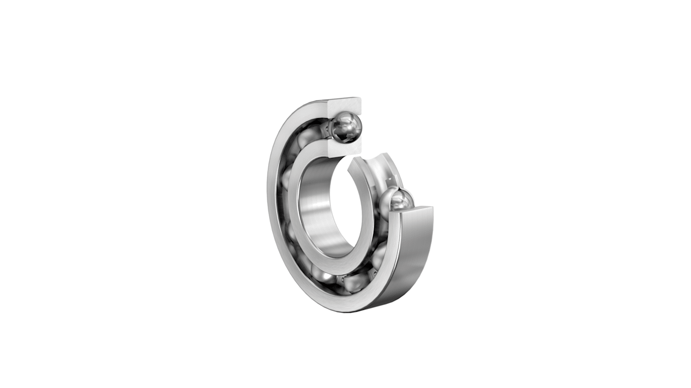 FAG 608-HLN Single Row Deep Groove Ball Bearing- Open Type 8mm I.D, 22mm O.D