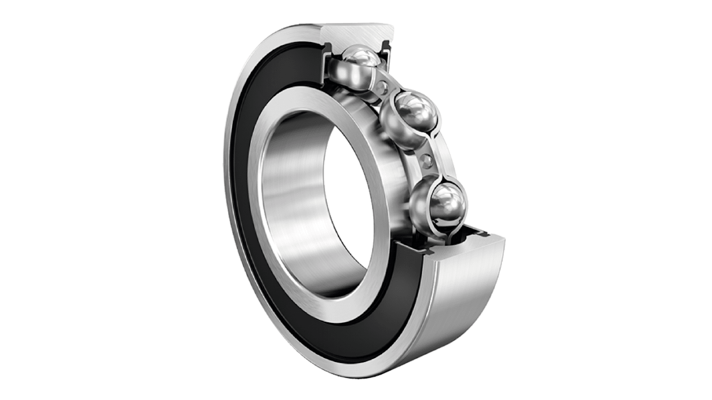 FAG 61903-2RSR-HLC Single Row Deep Groove Ball Bearing- Both Sides Sealed 17mm I.D, 30mm O.D