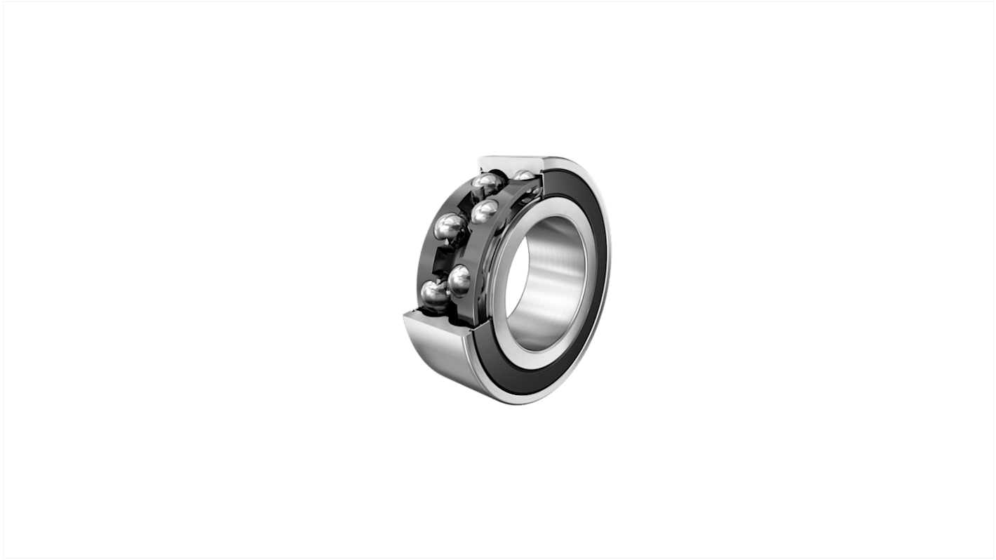 FAG 3211-BD-XL-2HRS-TVH Double Row Angular Contact Ball Bearing- Both Sides Sealed 55mm I.D, 100mm O.D