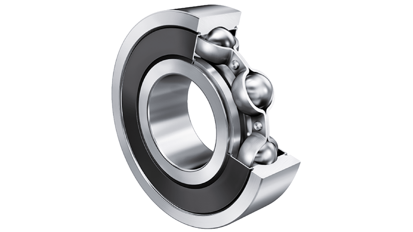 FAG 6001-C-2HRS>V Single Row Deep Groove Ball Bearing- Both Sides Sealed 12mm I.D, 28mm O.D