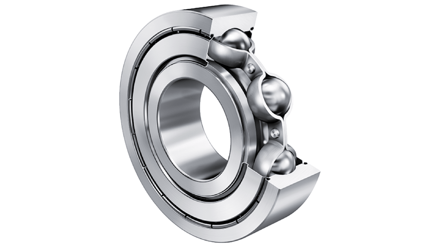 FAG 6203-C-2Z>V Single Row Deep Groove Ball Bearing- Both Sides Shielded 17mm I.D, 40mm O.D