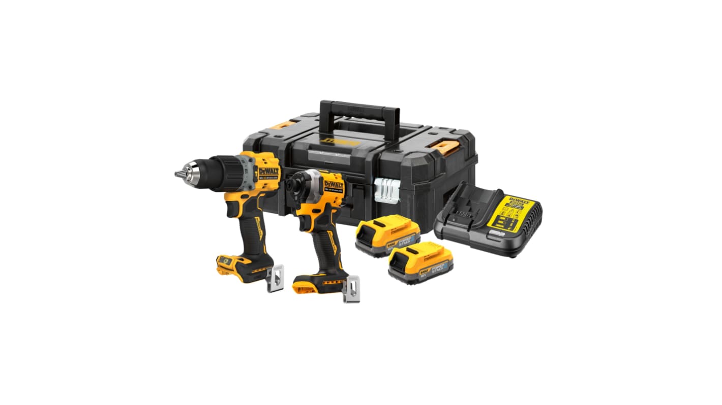 DeWALT DCK2050E2T QW 18V Cordless Power Tool Kit RS