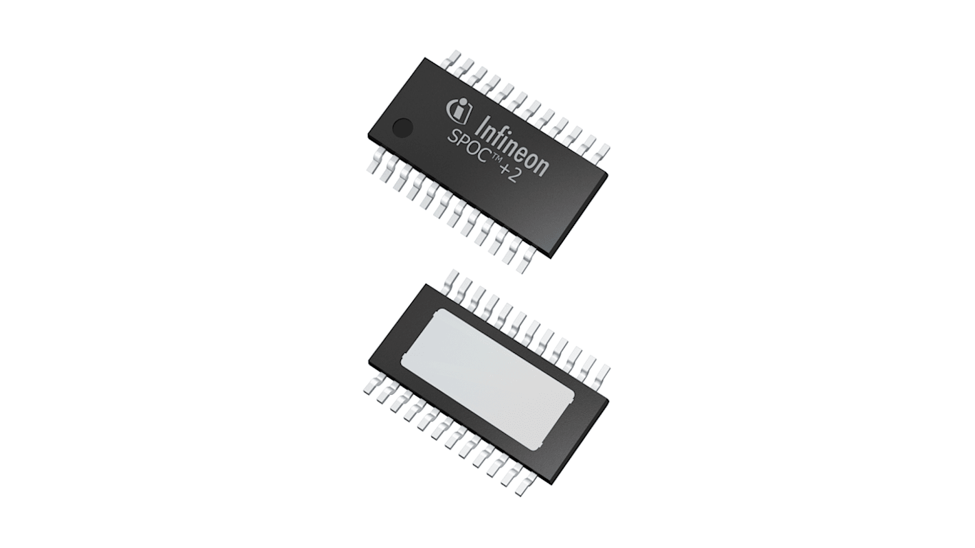 IO výkonového spínače 3A až 5 V 4, TSDSO, počet kolíků: 24 High Side Vysoká strana Infineon