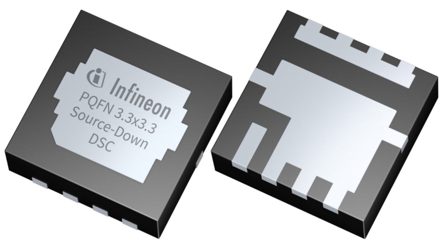 MOSFET Infineon, canale N, 310 A, WHSON, Montaggio superficiale