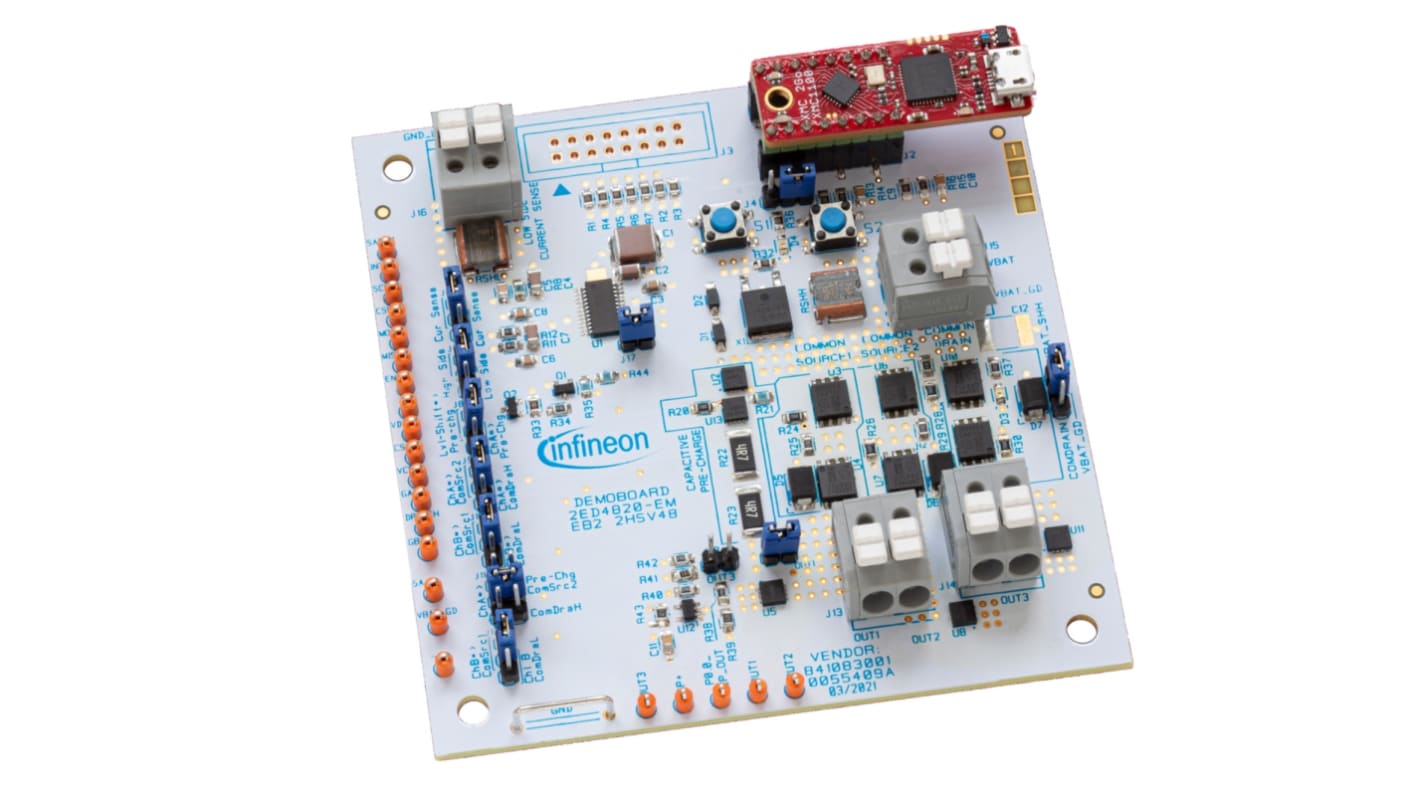 Vyhodnocovací deska, 2ED4820EB22HSV48TOBO1, Snímání proudu high-side, Infineon