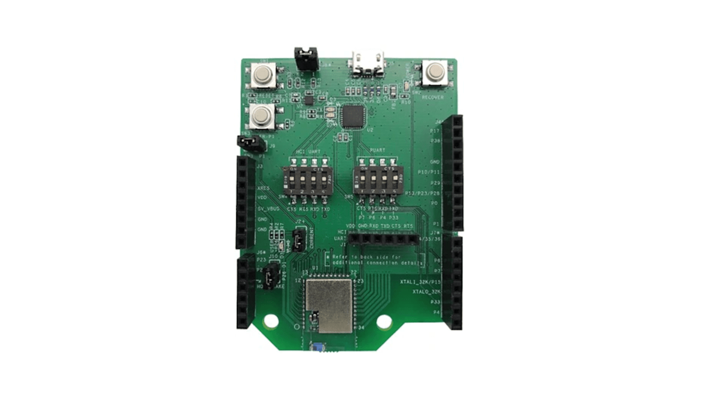 Placa de evaluación Bluetooth Placa de desarrollo Infineon CYBT-483056-EVAL, frecuencia 2.4GHz