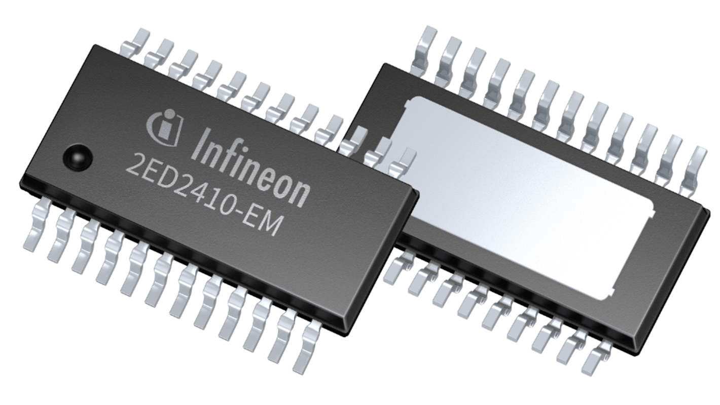 Infineon MOSFET驱动器, CMOS逻辑, PG-TSDSO-24, 24针, 24V电源, 1.4 A输出