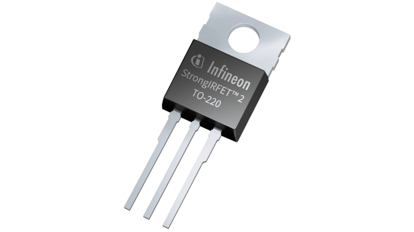 Infineon N-Channel MOSFET Transistor, 194 A, 60 V PG-TO220-3 IPP016N06NF2SAKMA1