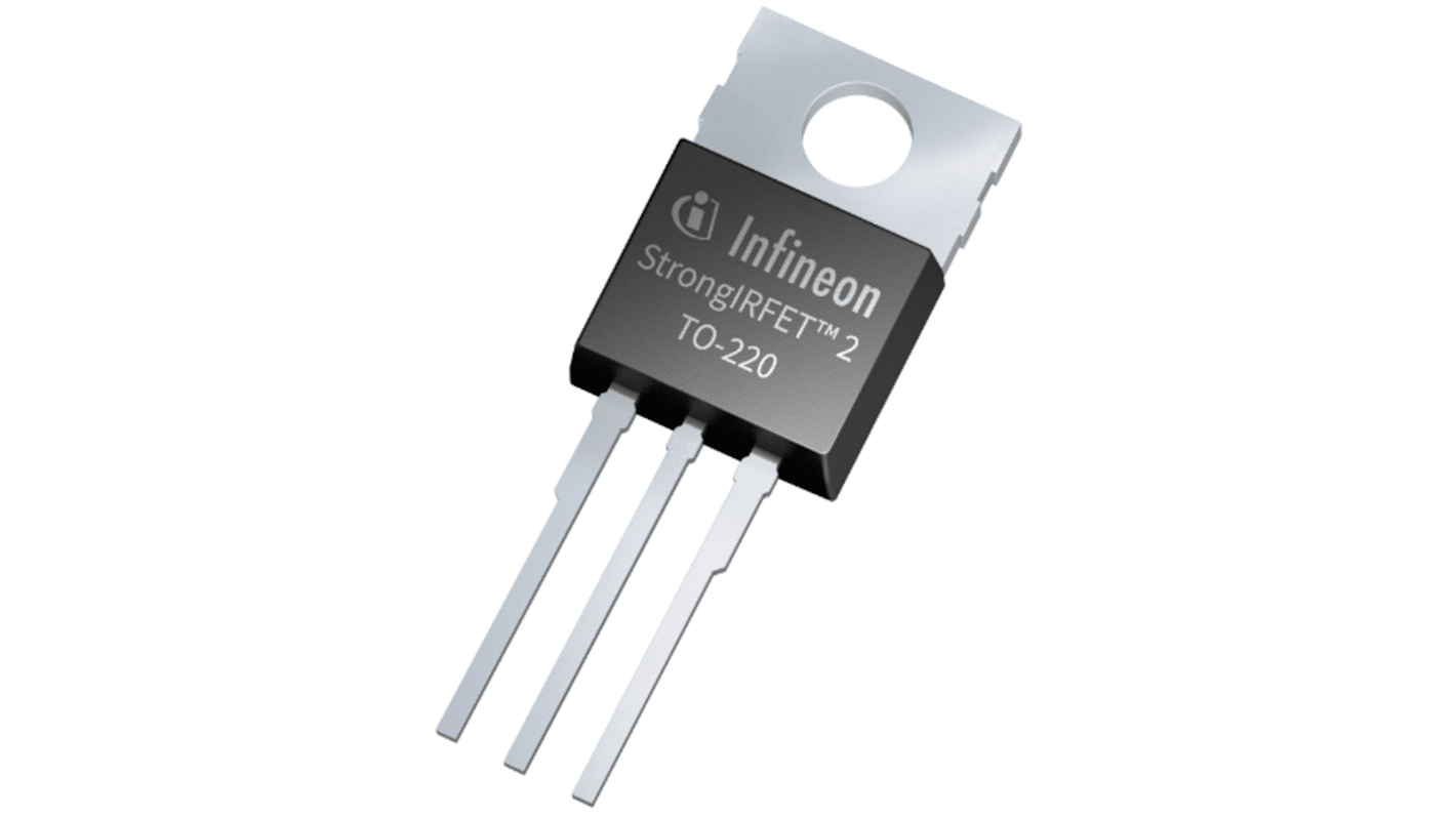 N-Channel MOSFET Transistor, 185 A, 60 V PG-TO220-3 Infineon IPP019N06NF2SAKMA1