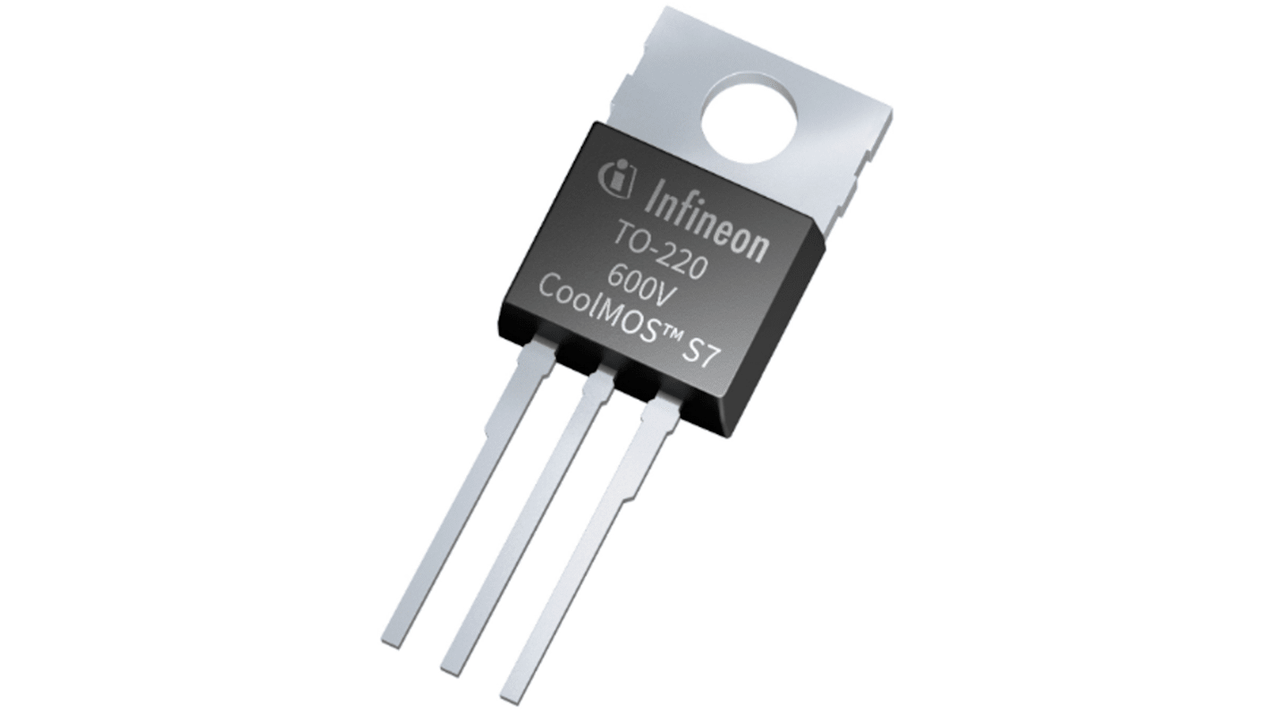 Infineon IPP60R065S7XKSA1 N-Kanal, THT MOSFET Transistor 600 V / 8 A TO-220