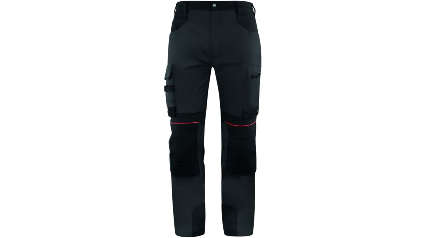 Pantalones de trabajo de varios bolsillos para Unisex, Negro/verde/blanco/amarillo 32/35.5plg 82/90cm