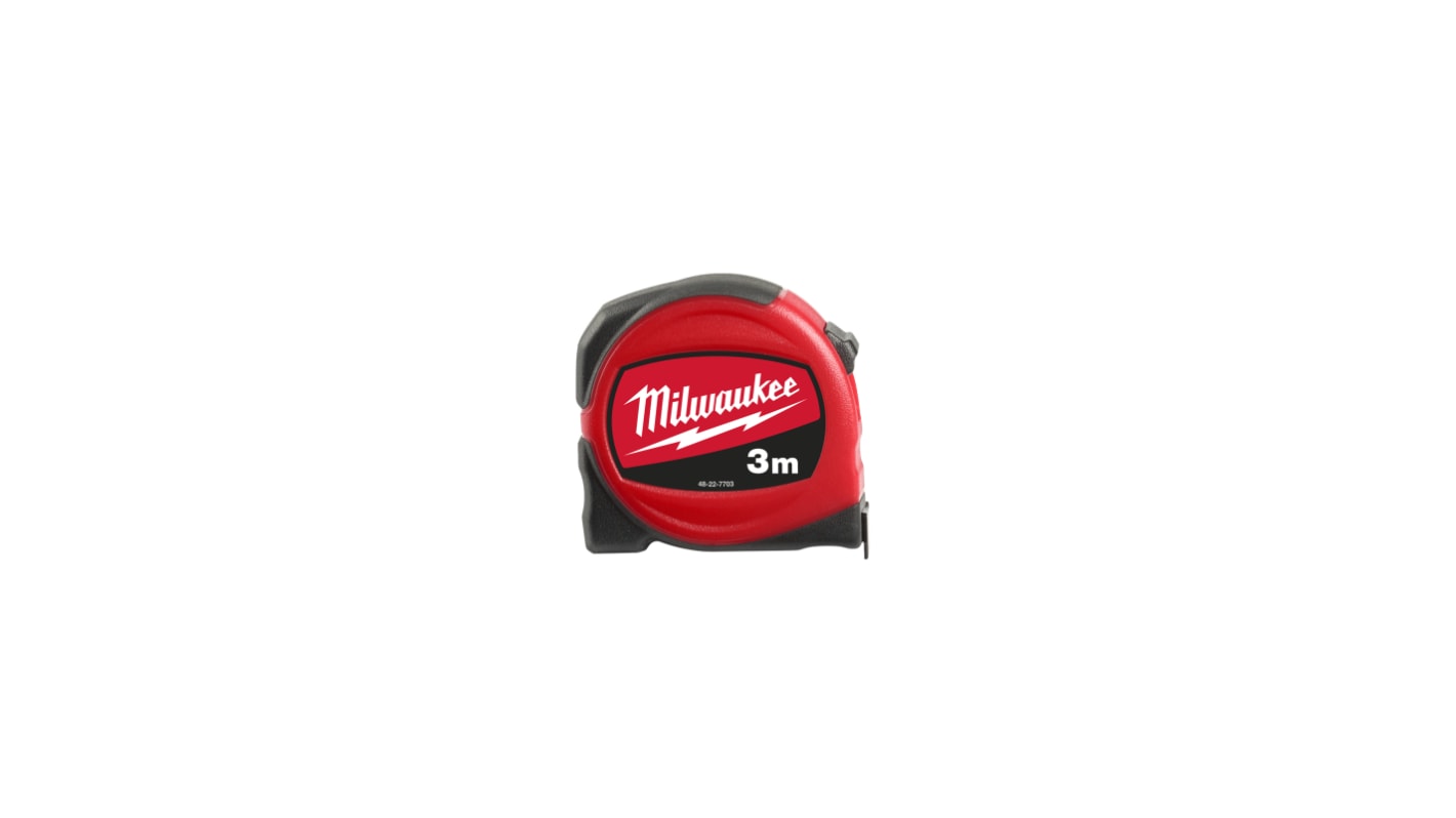 Metro a nastro Milwaukee, 3m x 16 mm, Metrico