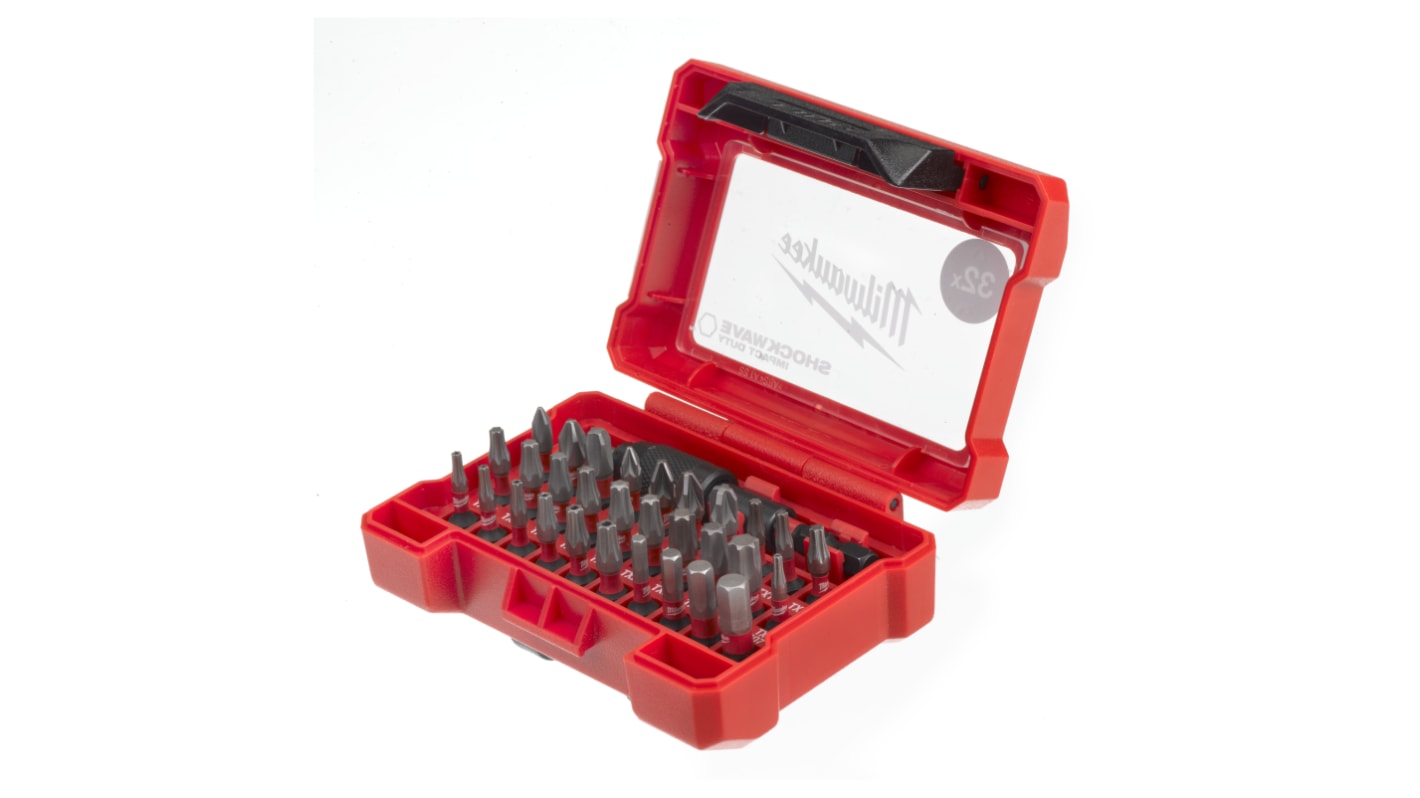 Set inserti per cacciaviti Milwaukee, 32 pezzi