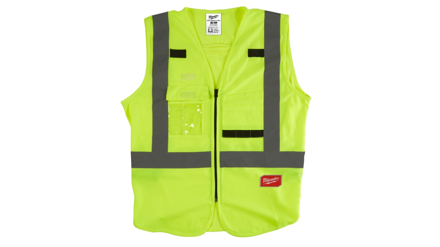 Gilet alta visibilità Colore giallo Milwaukee, S/M