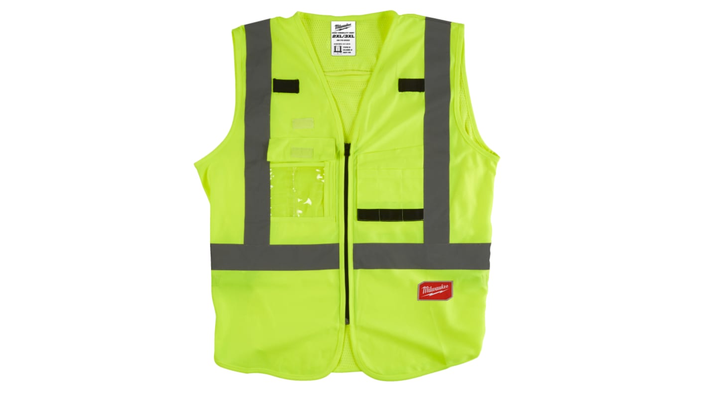 Gilet alta visibilità Colore giallo Milwaukee, XXL/3XL