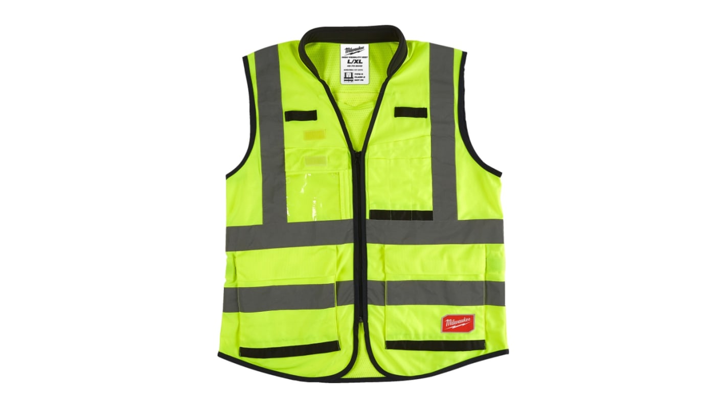 Milwaukee Yellow Hi Vis Vest, L/XL