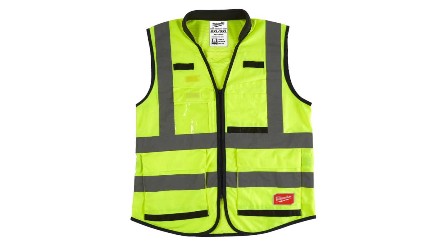 Gilet alta visibilità Colore giallo Milwaukee, XXL/3XL