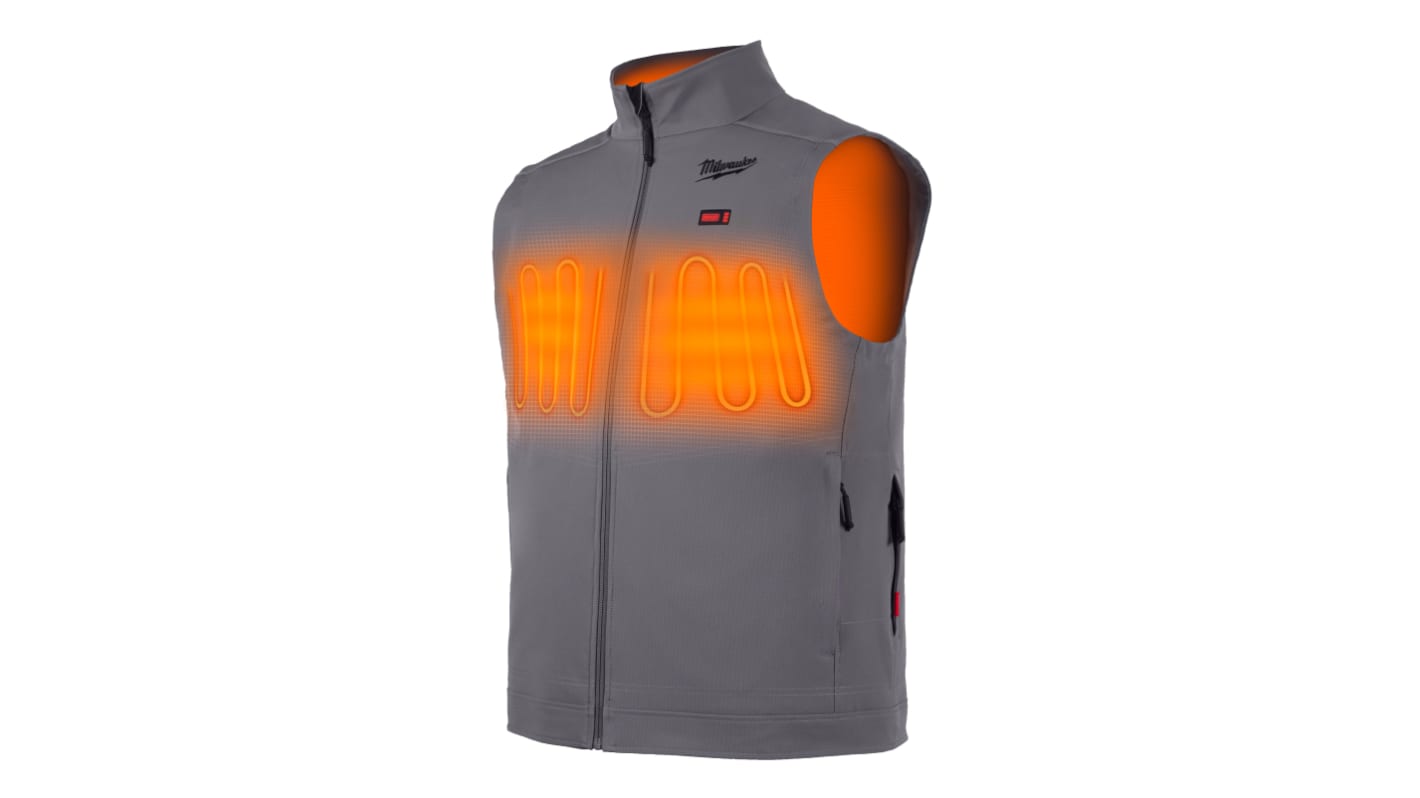 Gilet Milwaukee, S per Uomo, in Poliestere, Spandex, Isolamento termico