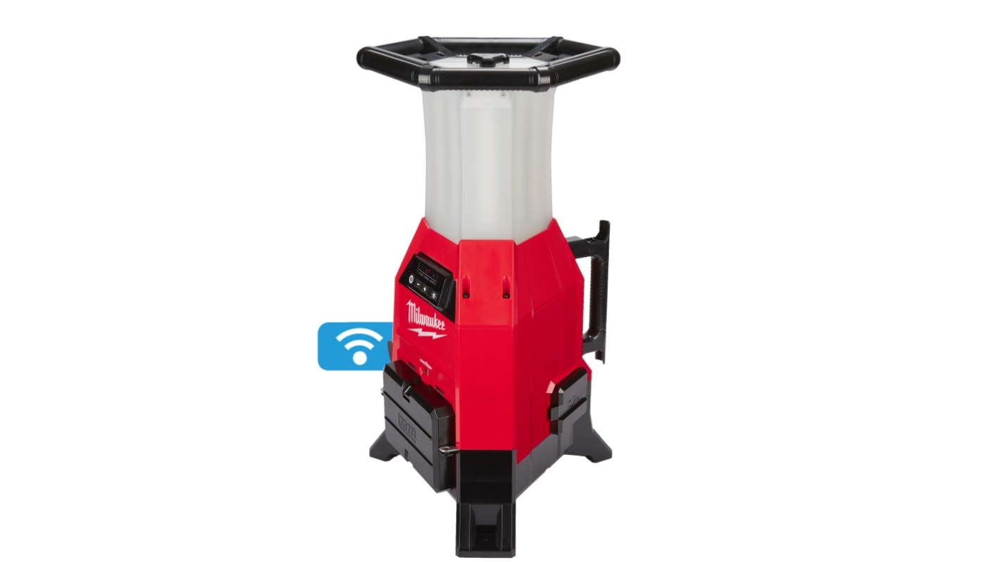 Luce da lavoro Milwaukee, lampada Poliuretano, 100-240 V, IP54, dimensioni Poliestere