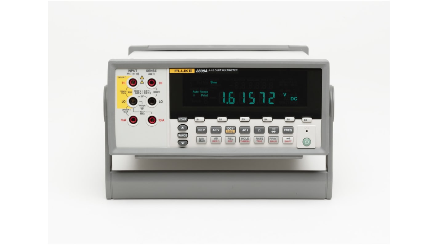 Fluke calibration 8808A/SU 真有效值台式万用表, 最大1000V 交流, 最大1000V 直流, 最大100MΩ