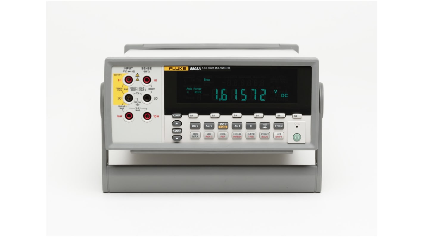 Fluke calibration 8808A/SU Multimeter, 10A ac, 1000V ac