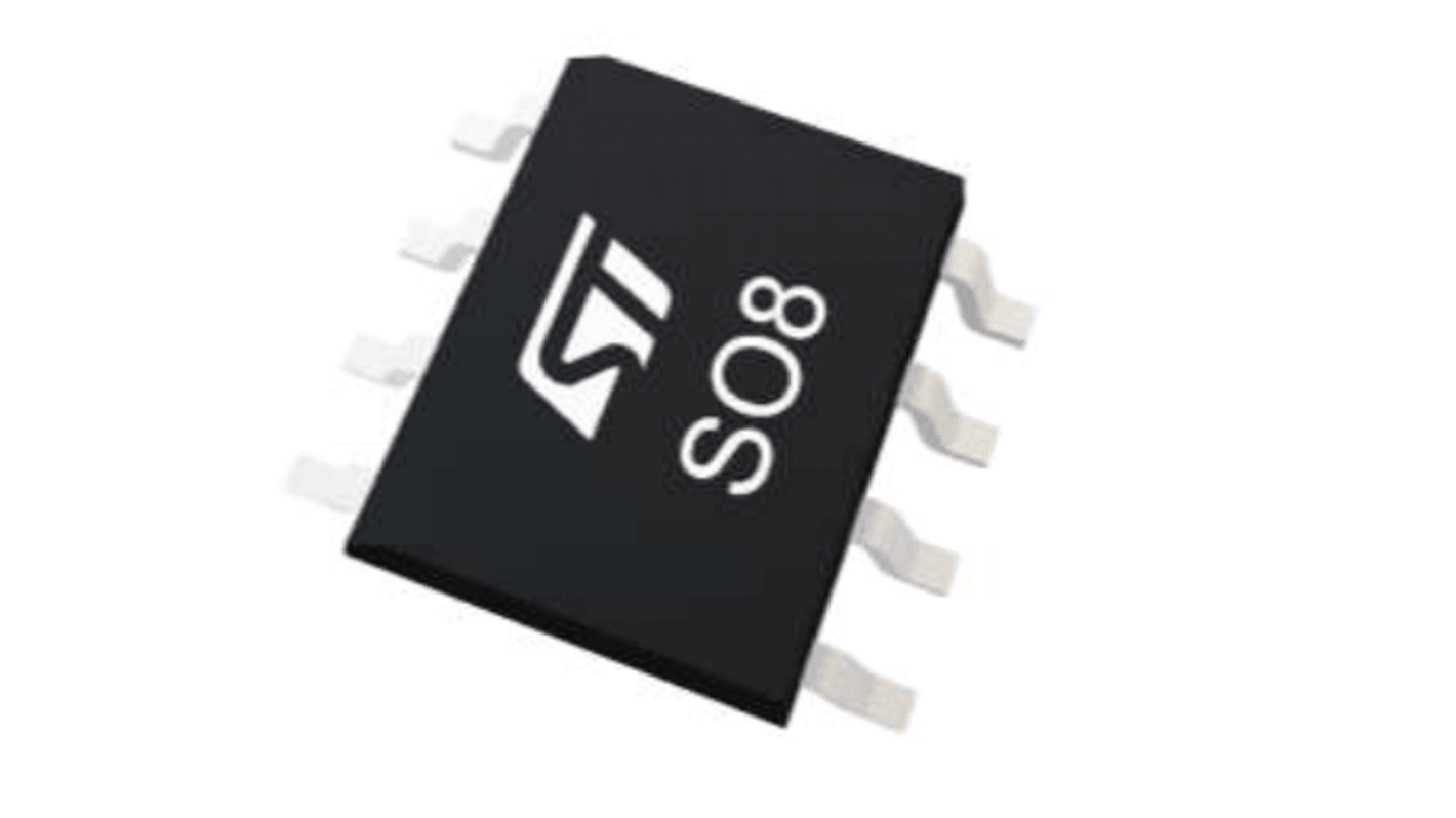 TSV782IST STMicroelectronics, Operational Amplifier, Op Amp, RRIO, 30MHz, 5 V, 8-Pin MiniSO8