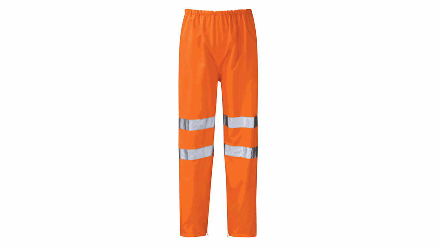 Pantalon haute visibilité Orbit International, Orange, Haute visibilité, imperméable