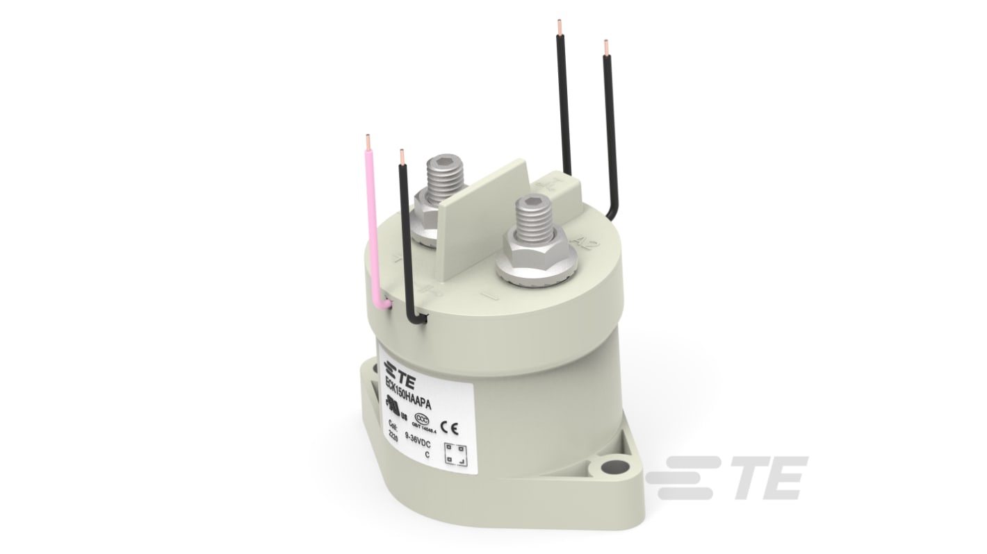 TE Connectivity ECK150 ECK150 Series Leistungsschütz 36 V dc-Spule, 1 -polig / 150 A 1 Form X (NO - DM)