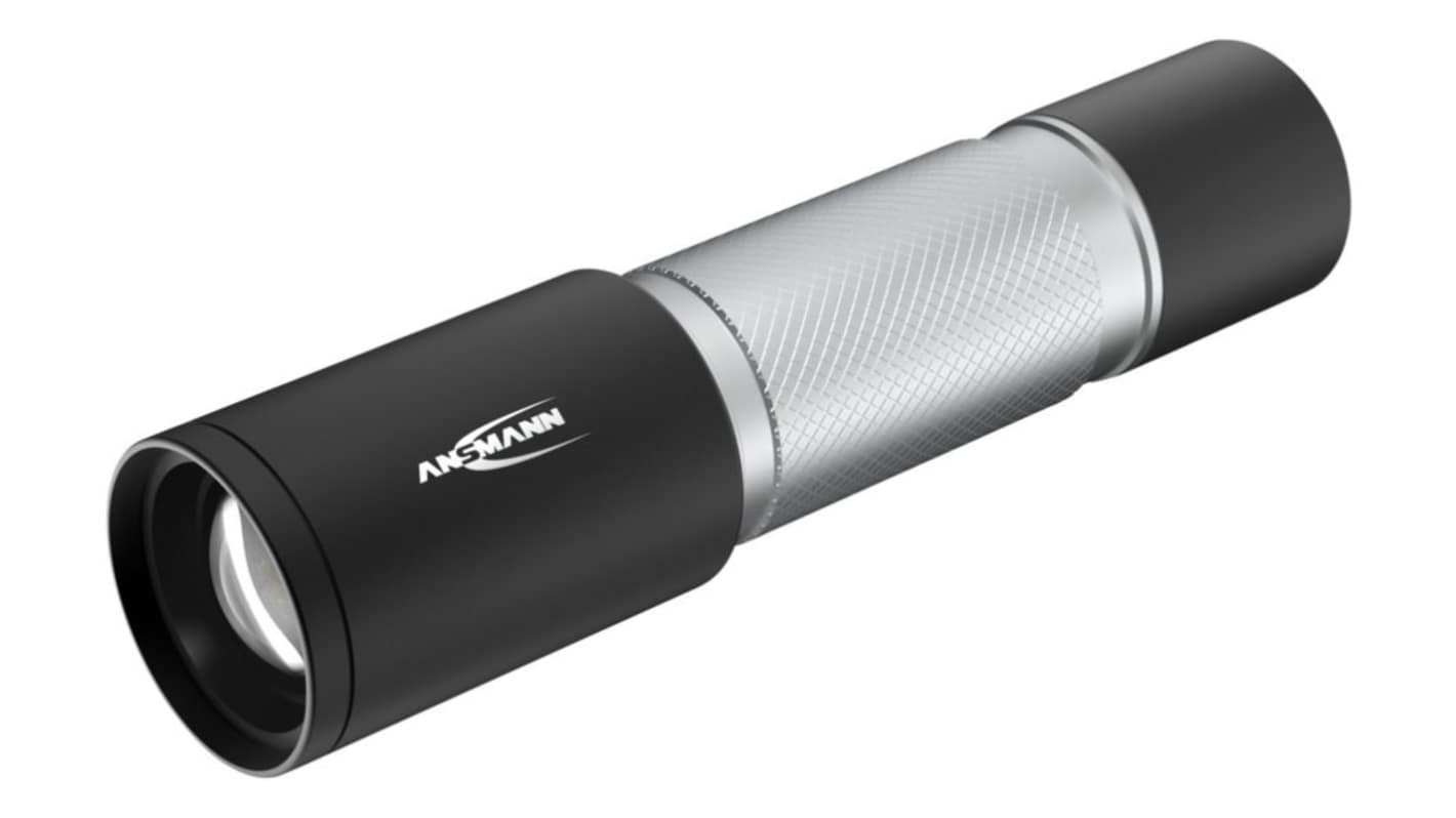 Ansmann LED Torch Black/Silver 275 lm, 131.5mm