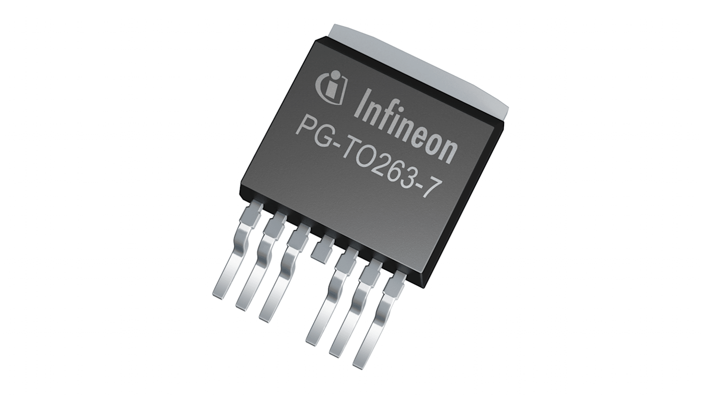 Infineon N-Channel MOSFET Transistor, 180 A PG-TO263-7-3 IPB180N10S402ATMA1