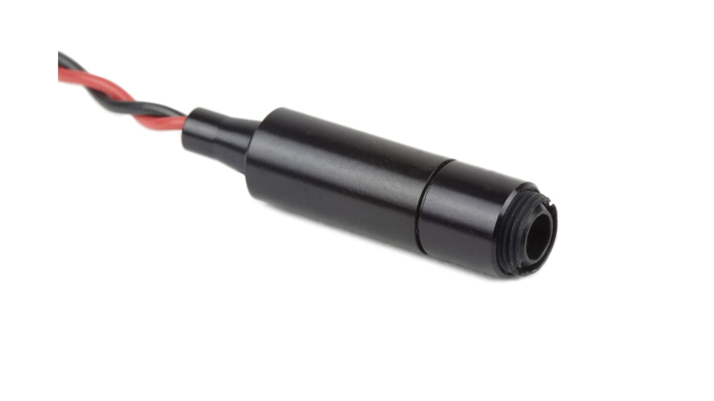 1450-16-000 Laser Module, 635nm 3mW, Diode Ellipse pattern 3.3→5 V
