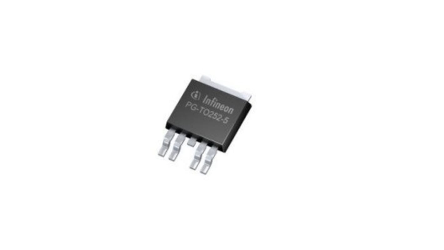 Infineon LDO稳压芯片, 5 V输出, 400mA最大输出, 单路输出, PG-TO252-5, 5针, 2%精度