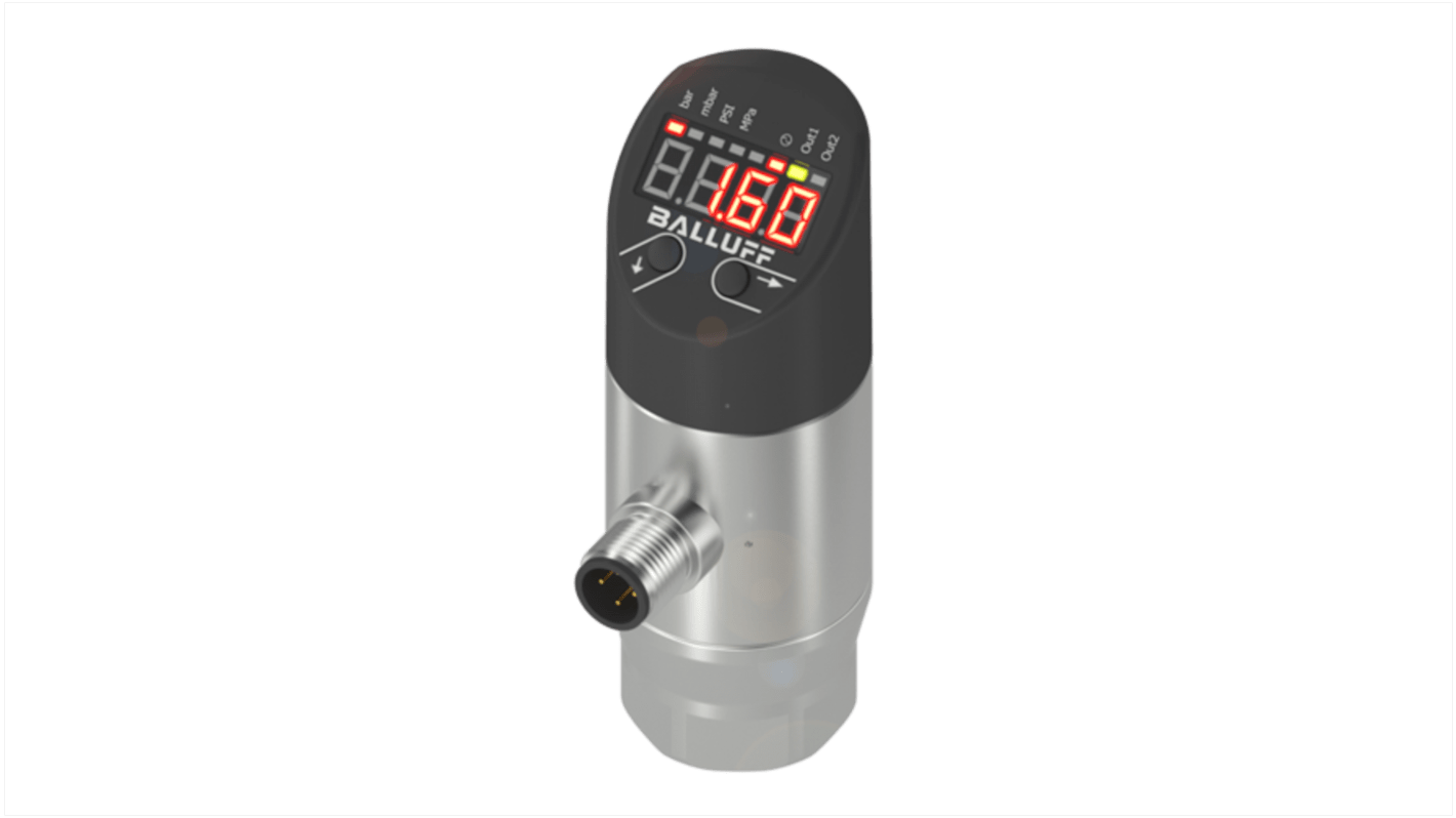 Capteur de pression BALLUFF BSP, Jauge 35bar max, pour Céramique Al2O3