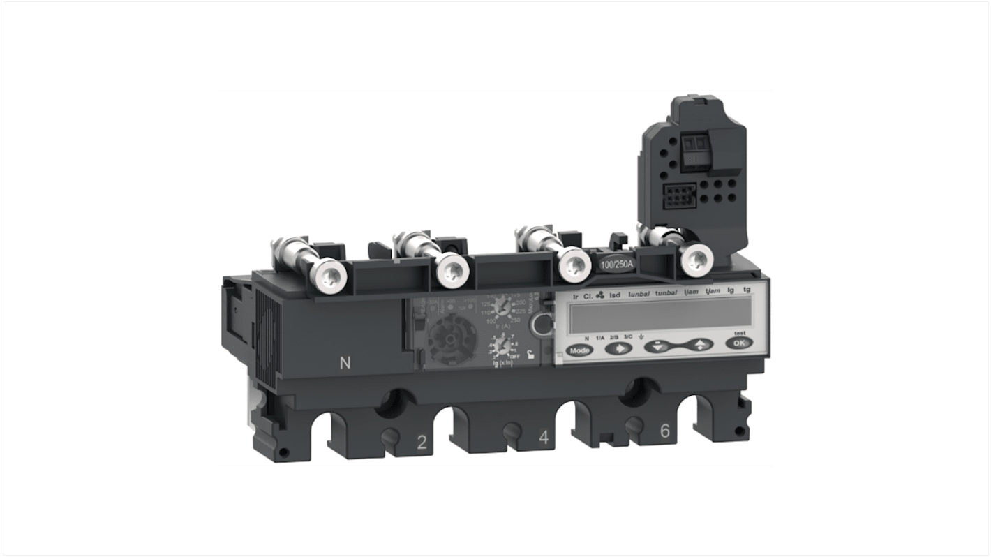 Schneider Electric ComPacT New Generation Trip Unit for use with ComPacT NSX 160/250 Circuit Breakers