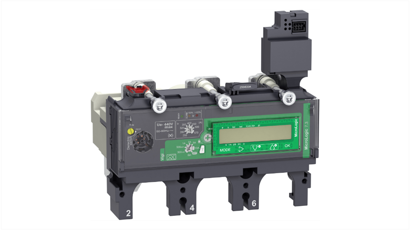 Schneider Electric ComPacT New Generation Trip Unit for use with ComPacT NSX630 Circuit Breakers