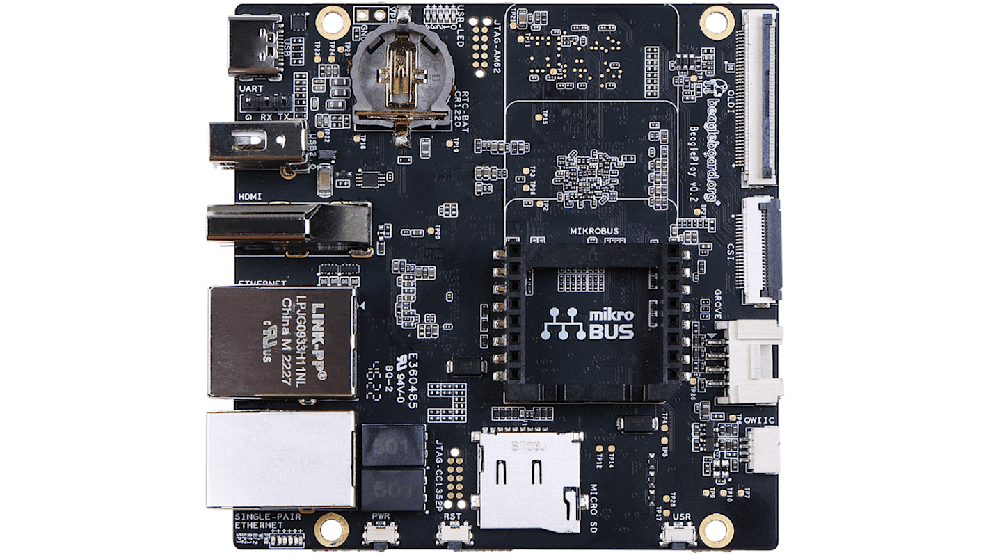 Beagleboard.org 评估板, ARM Cortex M3内核, BeaglePlay