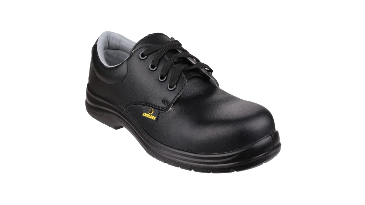 Zapatos de seguridad Unisex Amblers de color Negro, talla 41