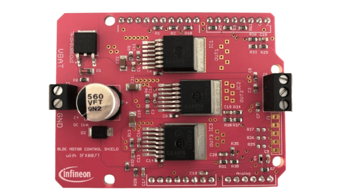 Narzędzie rozwojowe z kategorii „mikrokontrolery&#148; Arduino Infineon Demonstration Kit Płyta procesora sterującego