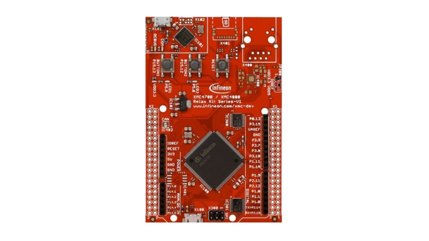 Infineon XMC4700 Relax Kit For 5V Shields Evaluation Board Evaluation Board KITXMC47RELAX5VADV1TOBO1