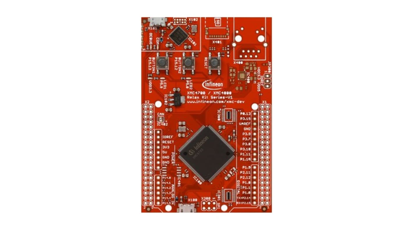 Infineon XMC4700 Relax Lite Kit Evaluation Board Evaluation Board KITXMC47RELAXLITEV1TOBO1