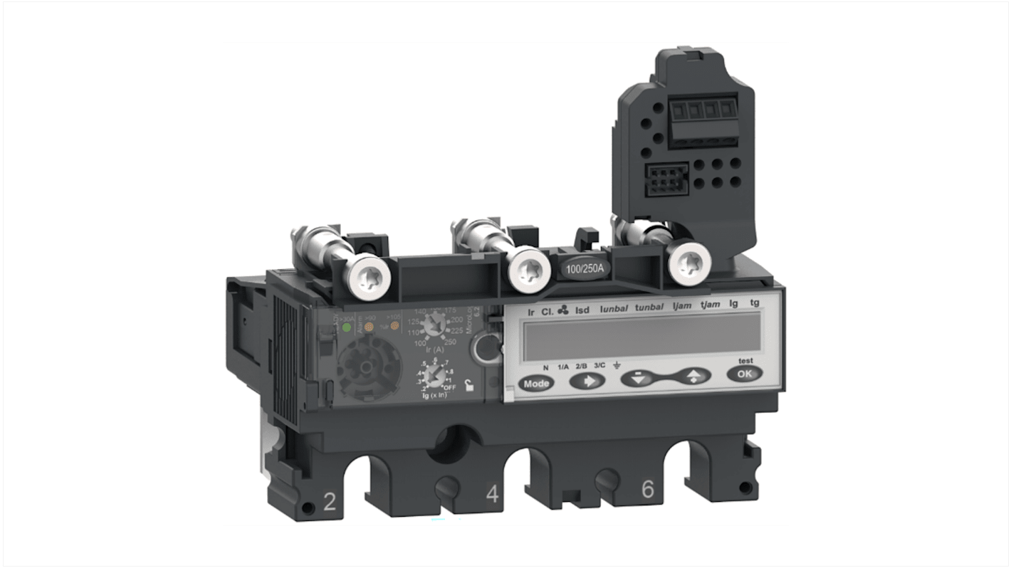 Schneider Electric ComPacT New Generation Trip Unit for use with ComPacT NSX100/160/250 Circuit Breakers