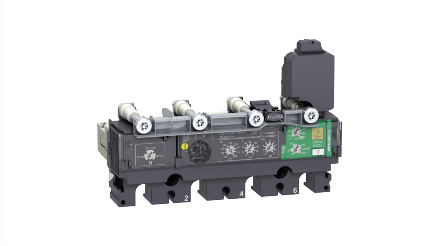 Schneider Electric ComPacT New Generation Trip Unit for use with ComPacT NSX 100/160/250 Circuit Breakers