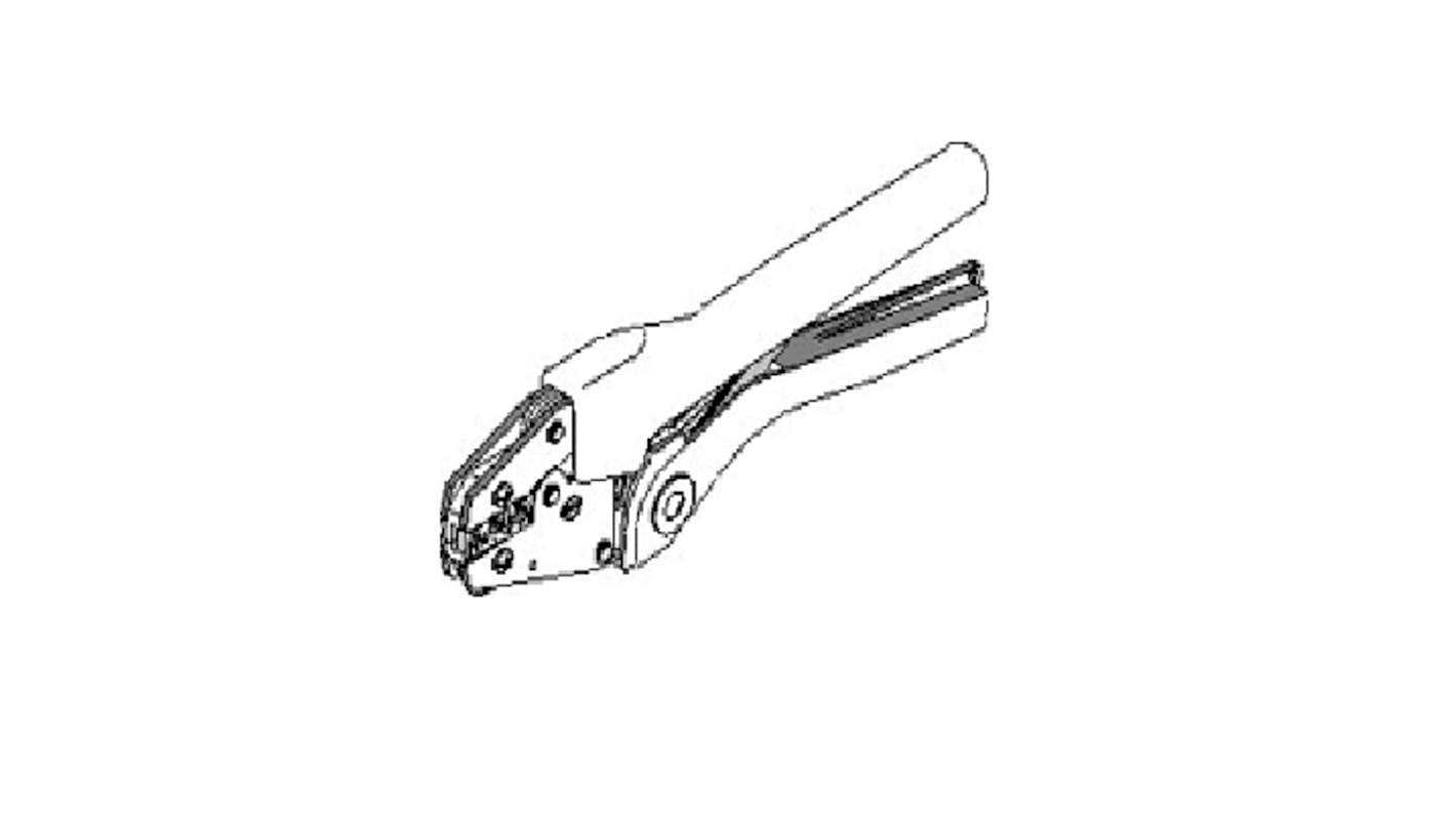 Molex 207129 Hand Crimp Tool for Isolated Spade Connectors