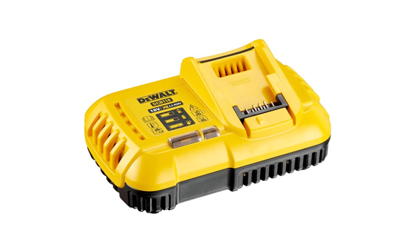 DeWALT DCB118-QW Power Tool Charger, 18V, Euro Plug
