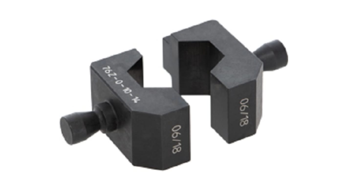 Huber+Suhner 76_Z sorozatú Krimpelőpofák, Krimpelhető sorkapocs