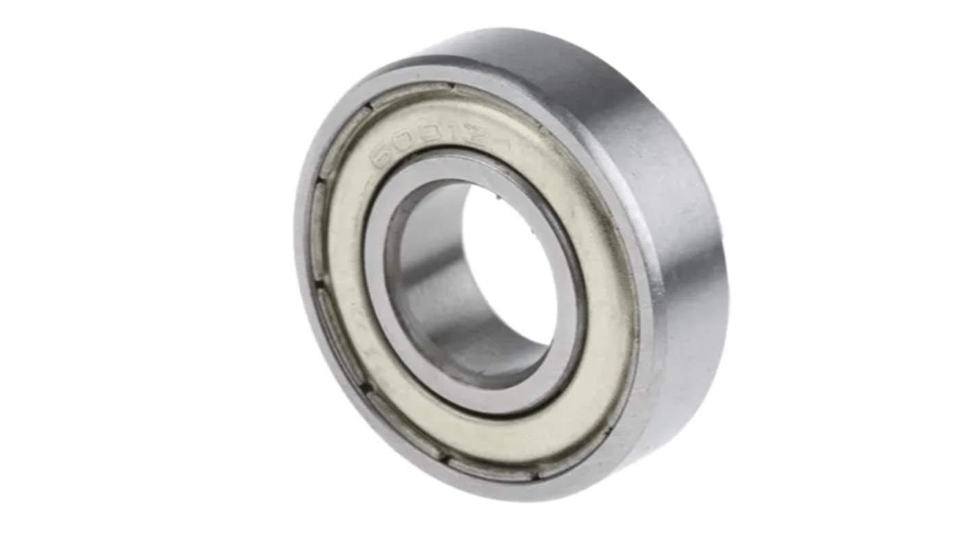 RS PRO 6203-2Z Single Row Deep Groove Ball Bearing- Both Sides Shielded 17mm I.D, 40mm O.D